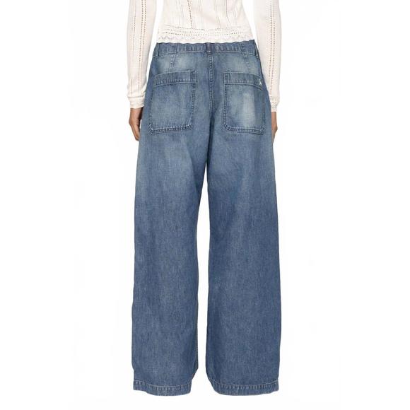 NEW SEA amari jeans in blue - Picture 5 of 5